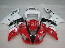 Charger l'image dans la galerie, Red and White Factory Style - YZF-R1 00-01 Fairing Kit