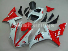 Charger l'image dans la galerie, Red and White Factory Style - YZF-R1 02-03 Fairing Kit