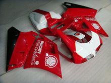 Load image into Gallery viewer, Red and White Shell - Ducati 748/916/996/998 96-02 Fairing Kit (Single Passenger Seat)