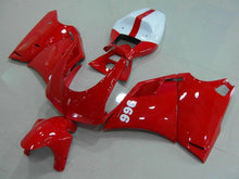 Load image into Gallery viewer, Red with White Sticker Factory Style - Ducati 996 96-02 Fairing Kit (Single Passenger Seat)