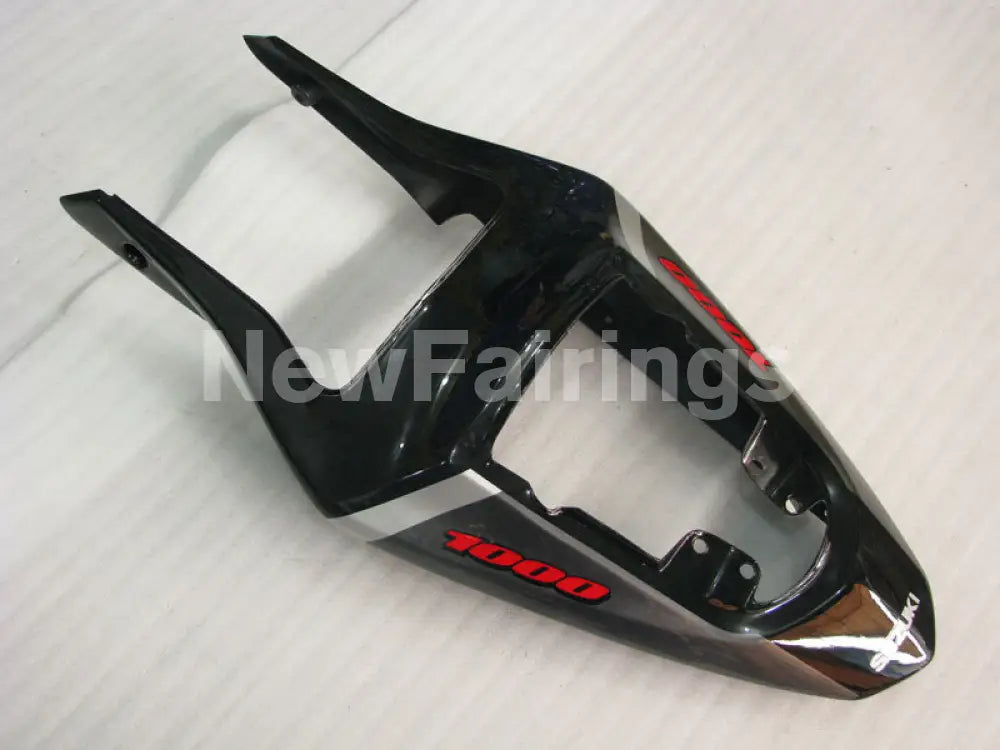 Silver and Grey Black Factory Style - GSX-R1000 03-04 Fairing Kit