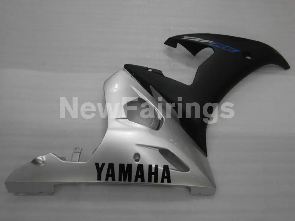 Silver and Matte Black Factory Style - YZF-R6 03-04 Fairing Kit Vehicles & Parts > Vehicle Parts & Accessories > Motor