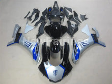 Charger l'image dans la galerie, Silver and Black Blue Factory Style - YZF-R1 15-19 Fairing Kit Vehicles &amp; Parts > Vehicle Parts &amp; Accessories > Motor
