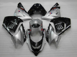 Silver and Black Monster - NINJA ZX-10R 04-05 Fairing Kit