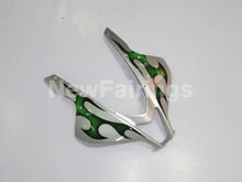 Charger l'image dans la galerie, Silver and Green Factory Style - CBR600RR 07-08 Fairing Kit