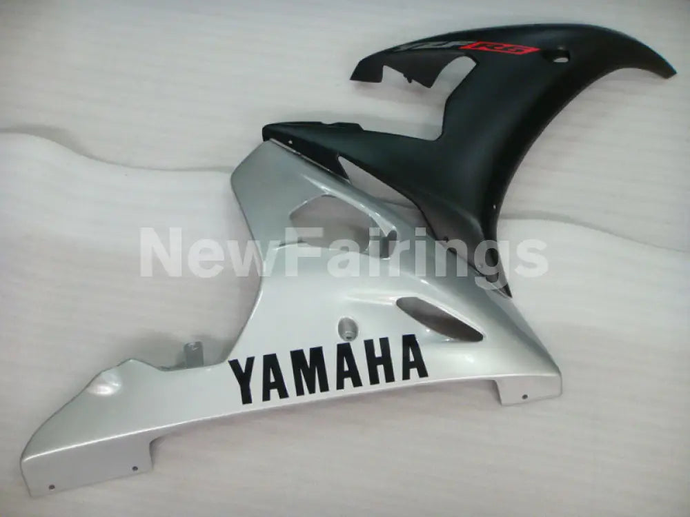 Silver Matte Black Factory Style - YZF-R6 03-04 Fairing Kit Vehicles & Parts > Vehicle Parts & Accessories > Motor