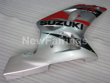 Charger l'image dans la galerie, Silver and Red Black Factory Style - GSX-R600 01-03 Fairing
