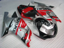 Charger l'image dans la galerie, Silver and Red Black Factory Style - GSX-R600 01-03 Fairing