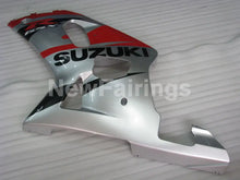 Charger l'image dans la galerie, Silver and Red Black Factory Style - GSX-R600 01-03 Fairing