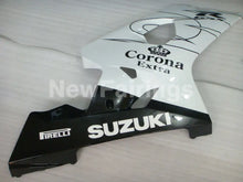 Load image into Gallery viewer, White and Black Corona - GSX-R600 04-05 Fairing Kit