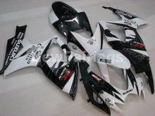 Load image into Gallery viewer, White and Black Corona - GSX-R600 06-07 Fairing Kit