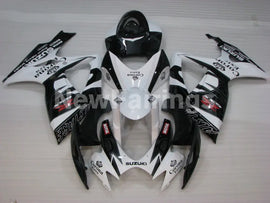 White and Black Corona - GSX-R600 06-07 Fairing Kit
