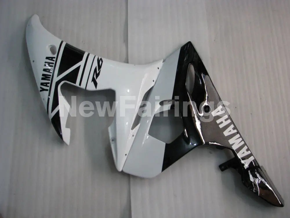 White and Black Factory Style - YZF-R6 03-04 Fairing Kit Vehicles & Parts > Vehicle Parts & Accessories > Motor Vehicle
