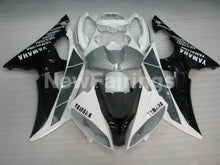 Load image into Gallery viewer, White and Black Silver Factory Style - YZF-R6 08-16 Fairing Kit Vehicles &amp; Parts &gt; Vehicle Parts &amp; Accessories &gt; Motor
