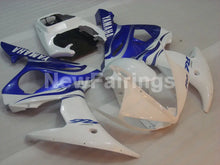 Load image into Gallery viewer, White and Blue Factory Style - YZF-R6 03-04 Fairing Kit Vehicles &amp; Parts &gt; Vehicle Parts &amp; Accessories &gt; Motor Vehicle