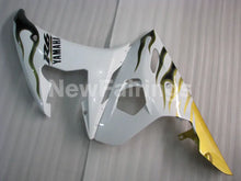 Load image into Gallery viewer, White and Gold Flame - YZF-R6 03-04 Fairing Kit Vehicles &amp; Parts &gt; Vehicle Parts &amp; Accessories &gt; Motor Vehicle Parts &gt;