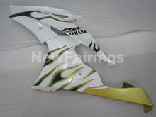 Charger l&#39;image dans la galerie, White and Golden Flame - YZF-R6 08-16 Fairing Kit Vehicles &amp; Parts &gt; Vehicle Parts &amp; Accessories &gt; Motor Vehicle Parts