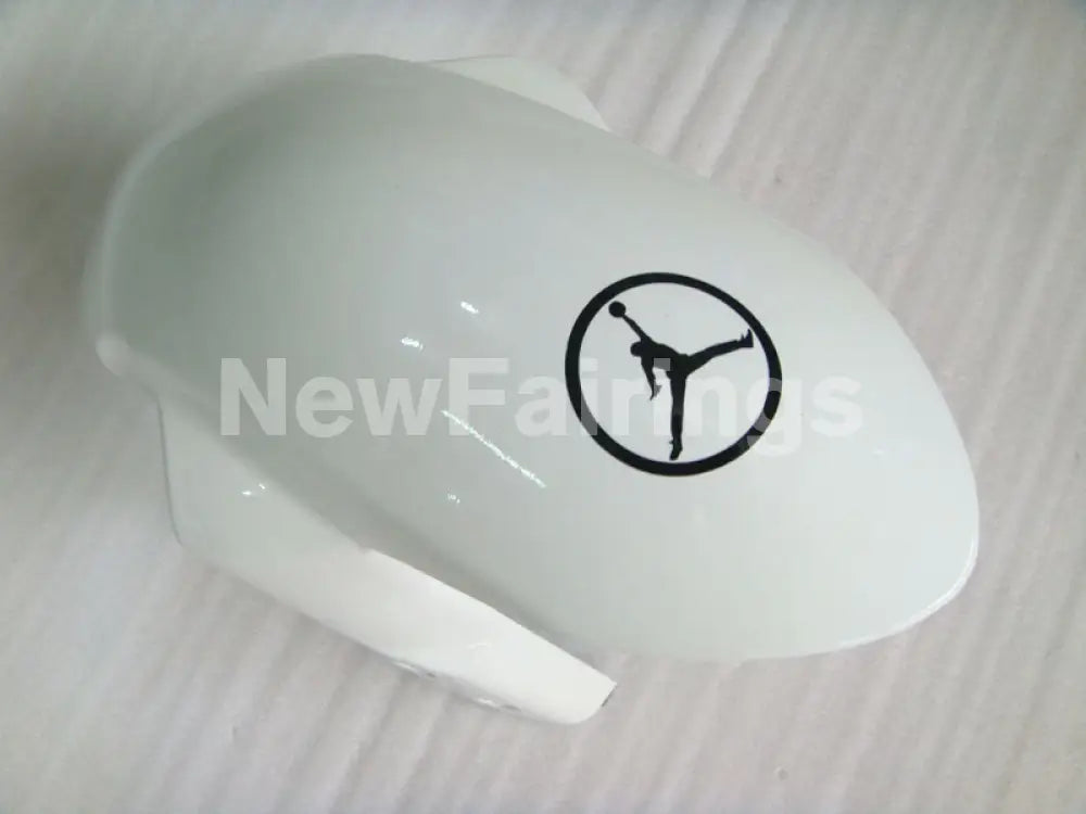 White and Green Jordan - GSX-R600 06-07 Fairing Kit