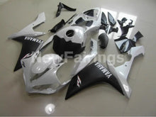 Charger l&#39;image dans la galerie, White Matte Black Factory Style - YZF-R1 07-08 Fairing Kit