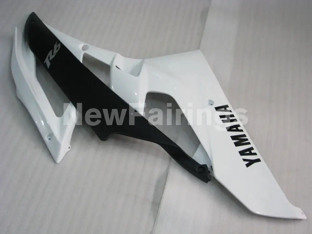 White and Matte Black Factory Style - YZF-R6 06-07 Fairing Kit Vehicles & Parts > Vehicle Parts & Accessories > Motor