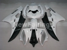 Charger l&#39;image dans la galerie, White and Matte Black Factory Style - YZF-R6 06-07 Fairing Kit Vehicles &amp; Parts &gt; Vehicle Parts &amp; Accessories &gt; Motor