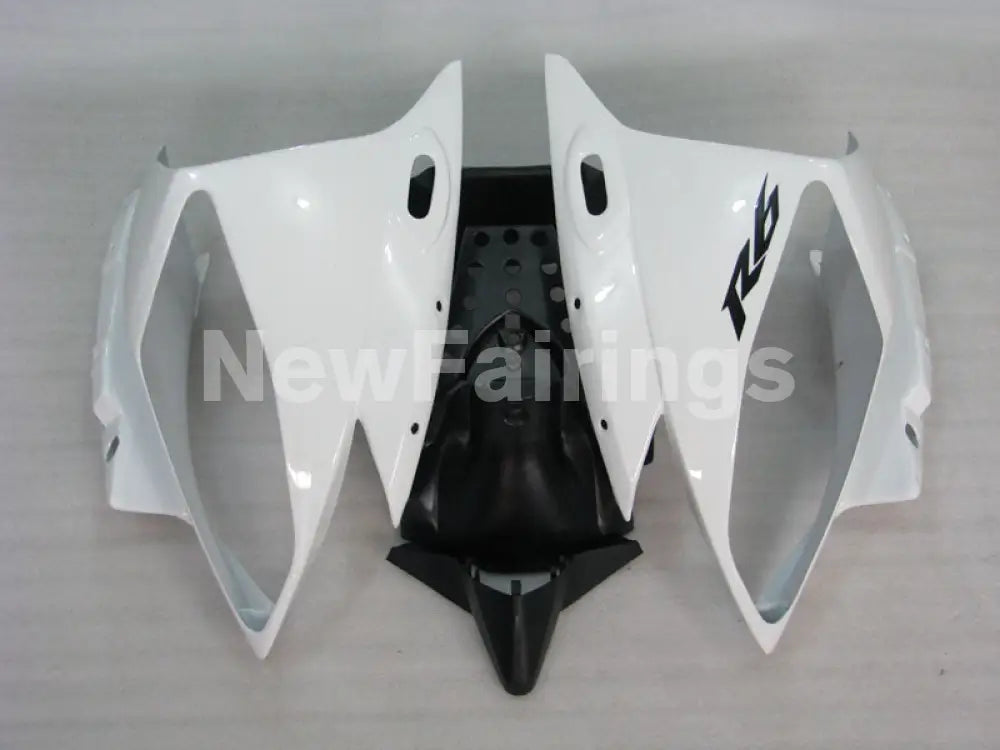 White and Matte Black Factory Style - YZF-R6 06-07 Fairing Kit Vehicles & Parts > Vehicle Parts & Accessories > Motor