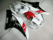Load image into Gallery viewer, White and Red Black Factory Style - YZF-R6 06-07 Fairing Kit Vehicles &amp; Parts &gt; Vehicle Parts &amp; Accessories &gt; Motor