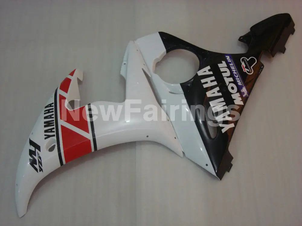 White and Red Black Motul - YZF-R6 03-04 Fairing Kit Vehicles & Parts > Vehicle Parts & Accessories > Motor Vehicle