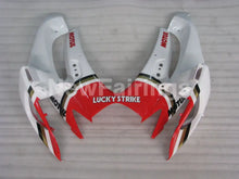 Load image into Gallery viewer, White and Red Lucky Strike - GSX-R600 06-07 Fairing Kit