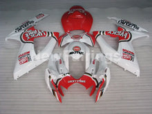 Load image into Gallery viewer, White and Red Lucky Strike - GSX-R600 06-07 Fairing Kit
