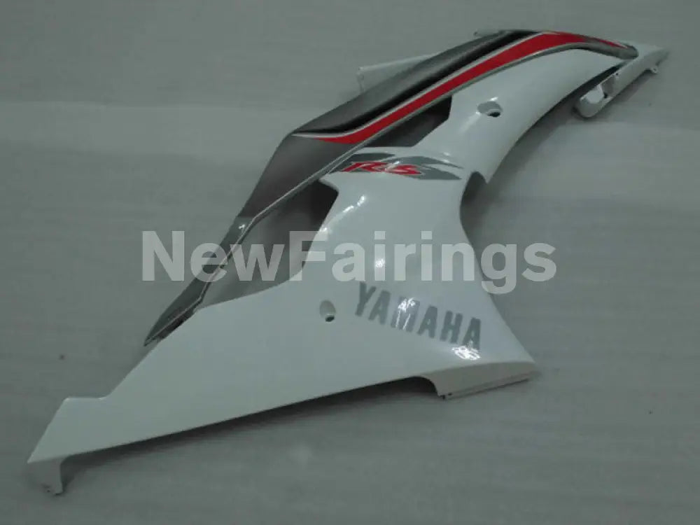 White and Silver Factory Style - YZF-R6 08-16 Fairing Kit Vehicles & Parts > Vehicle Parts & Accessories > Motor