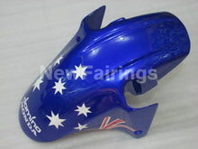 Charger l'image dans la galerie, White and Black Blue Lee - CBR600 F4i 01-03 Fairing Kit -