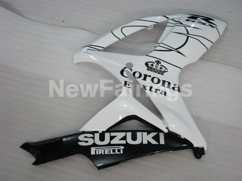 White Black Corona - GSX-R600 06-07 Fairing Kit - Vehicles