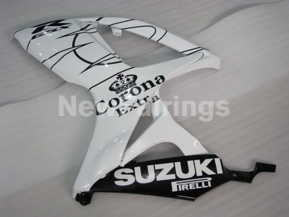 White Black Corona - GSX-R600 06-07 Fairing Kit - Vehicles