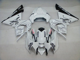 White and Black Corona - NINJA ZX-10R 04-05 Fairing Kit