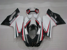 Load image into Gallery viewer, White and Black Factory Style - Ducati 1199 Panigale 12-14 Fairing Kit