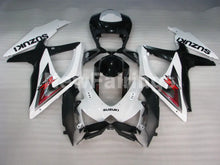 Charger l'image dans la galerie, White and Black Factory Style - GSX-R750 08-10 Fairing Kit