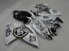 White and Black Lucky Strike - GSX-R600 06-07 Fairing Kit -