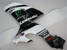 Load image into Gallery viewer, White and Black Monster - NINJA ZX-10R 06-07 Fairing Kit