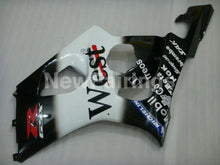 Charger l'image dans la galerie, White and Black West - GSX - R1000 03 - 04 Fairing Kit