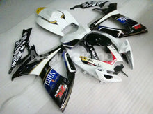 Charger l'image dans la galerie, White and Blue Black Dark Dog - GSX-R600 06-07 Fairing Kit