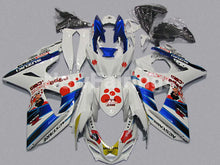 Charger l&#39;image dans la galerie, White and Blue Dark Dog - GSX - R1000 09 - 16 Fairing Kit