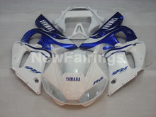 Load image into Gallery viewer, White and Blue Factory Style - YZF-R6 98-02 Fairing Kit Vehicles &amp; Parts > Vehicle Parts &amp; Accessories > Motor Vehicle