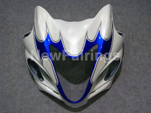 Charger l'image dans la galerie, White and Blue Flame - GSX1300R Hayabusa 08-20 Fairing Kit