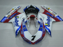 Load image into Gallery viewer, White and Blue Red TIM - Ducati 848/1098/1198 07-11 Fairing Kit
