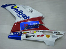 Load image into Gallery viewer, White and Blue Red TIM - Ducati 848/1098/1198 07-11 Fairing Kit