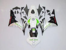 Charger l&#39;image dans la galerie, White and Green Black Factory Style - CBR600RR 07-08 Fairing