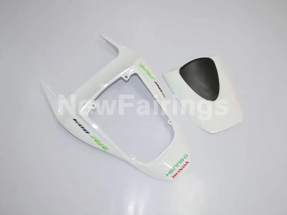 White and Green Black Factory Style - CBR600RR 07-08 Fairing