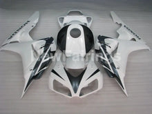 Charger l&#39;image dans la galerie, White and Grey Factory Style - CBR1000RR 06-07 Fairing Kit -