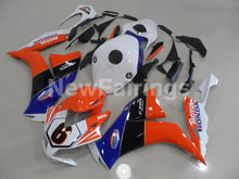 Charger l'image dans la galerie, White and Orange Blue MOTUL - CBR1000RR 12-16 Fairing Kit -